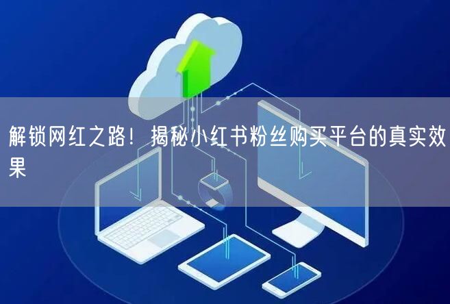 解锁网红之路！揭秘小红书粉丝购买平台的真实效果
