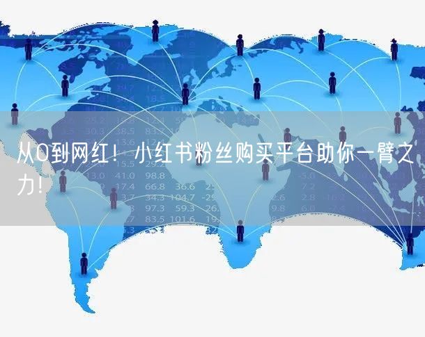 从0到网红！小红书粉丝购买平台助你一臂之力！